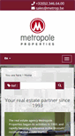 Mobile Screenshot of metrop.be