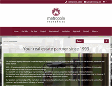 Tablet Screenshot of metrop.be